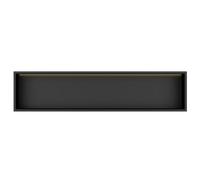 Insl8 Stainless Steel Matte Black Shower Niches - 1210 X 280 X 100mm (Led)