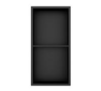 Insl8 Stainless Steel Matte Black Shower Niches - 305 X 610 X 100mm (Shelved)