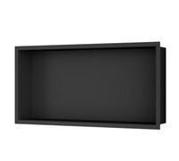 Insl8 Stainless Steel Matte Black Shower Niches - 610 X 305 X 100mm