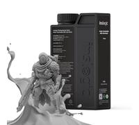 Inslogic 1kg Water-Wash ABS Like Resin, Combines features of ABSLIKE Resin & Water Washable Resin, Non Brittle, High Precision, Low Shrinkage, Fast Curing 3D Resin for LCD DLP SLA 3D Printers. (Grey)