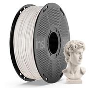 Inslogic Marble PLA Filament 1.75mm, Rock PLA 3D Printer Filament 1kg Spool (2.2lbs), High-Speed Printing up to 600mm/s, Dimensional Accuracy +/- 0.02 mm, Fit Most 3D Printers (Chestnut Brown)