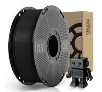 Inslogic PETG Filament 1.75 mm, Stronger Toughness PETG 3D Printer Filament, 1 kg Spool, Dimensional Accuracy +/- 0.02 mm, Compatible with FDM Printers, Black