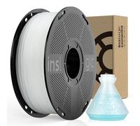 Inslogic PP Filament 1.75mm, Polypropylene 3D Printer Filament ±0.03mm, Semi-Flexible & Ultra Tough, Chemical-Resistant, Food-Contact Safe 3D Printing, 0.8kg Detachable Spool (Natural)