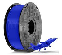 Inslogic Pre-Dried PLA Pro 3D Printer Filament 1.75mm Blue 1KG | Deep & Vivid Tone, High Speed 300mm/s, Smooth Surface, Great Detail, Low Warping, Fits FDM Printers, No Drying Needed