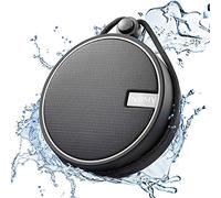 INSMY Portable Shower Bluetooth Speaker, IPX7 Waterproof Wireless Outdoor Speaker with HD Sound, Support TF Card, Suction Cup for Home, 12H Playtime, for Pool, Beach, Boating, Hiking