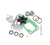 INSOGZRAF For with Marine 4HP 5HP 6HP DF4 DF5 DF6 Maintenance Repair Kit 2002-2016 Outboard Water Pump Rebuild Gasket Universal