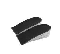 Insoles Breathable Memory Foam Full Length Height Increase Invisible Increasing Heel Lifting Inserts Unisex(Half 2cm)