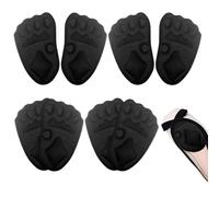 Insoles for Heels - Non-Slip Soft Relief Pads | 4-Pair High Heel Cushion Inserts | for Women Brides Outdoor Walking Travel Wedding Dancing Party