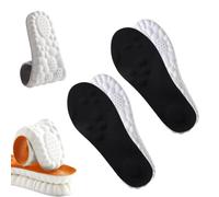 Insoles for Men Women, 2026 New 4D Memory Foam Cloud Shoe, Massage Insole Enhanced Arch Support & Cushioned Comfort Breathable, Orthopedic, Fits All Shoe Types(B#,Men 9-10.5/Women 10.5-12)