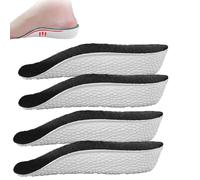 Insoles Height Increase, Orthopedic High Pads 1.0, Orthopedic Highpads, The First Orthopedic Height Insoles, Arch Support Insoles, Orthopedic Insoles for Arch Pain (Men,Black 1.5)