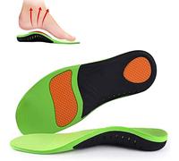 Insoles Memory Foam Correction of Shoe Size, Gel Sweaty Feet for Work Shoes Improved Comfort(L)