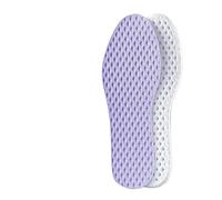 Insoles Mesh Breathable Insoles Cooling Shoe Pads Absorb-Sweat Light Sport Insole with Memory Foam Shoe Pads Shoe Insoles(Purple-1Pair,EU45-46)