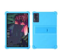 INSOLKIDON Case Compatible with DOOGEE Tab E3 11-INCH tablet, Full Coverage Ultra Slim adjustable Stand Silicone Shockproof Lightweight Protective Cover Case (Blue)