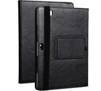 INSOLKIDON Compatible For HP ELITE x2 G4 13 inch 2019 Tablet case (Black) | Full Coverage Ultra Slim PU leather Cover Case folding Multi-Angle Stand Cover Protective Tablet Auto Sleep Wake