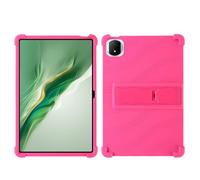 INSOLKIDON Compatible For Huawei Honor MagicPad3 12.5 inch CGA-W00 2025 Tablet Case, Full Coverage Ultra Slim adjustable Stand Silicone Shockproof Lightweight Protective Cover Case (Pink)
