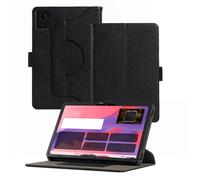 INSOLKIDON Compatible For Lenovo Chromebook Duet 11 (11M889)/ Duet EDU G2 / Duet GEN9 2024 Tablet case Ultra Slim PU leather Cover Case folding Stand Cover Protective Auto Sleep/Wake (Black)