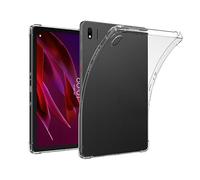 INSOLKIDON Compatible for Lenovo ThinkTab X11 Gen1 10.95 INCH Tablet Clear Shockproof TPU Transparent Protective Cover Slim Fit Anti-Scratch Lightweight Flexible Bumper Case (Transparent)