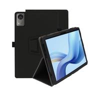 INSOLKIDON Compatible For PHILIPS T7315 10.1-INCH Tablet case, Full Coverage Ultra Slim PU leather Cover Case folding Stand Cover Protective Tablet Hand Strap Magnet (Black)