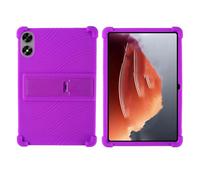 INSOLKIDON Compatible For SHARECLOUD P10_T 10 Inch Tablet Case, Full Coverage Ultra Slim adjustable Stand Silicone Shockproof Lightweight Protective Cover Case (Purple)