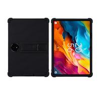 INSOLKIDON Compatible For TCL NXTPAPER 14 14.3 inch Tablet Case, Full Coverage Ultra Slim adjustable Stand Silicone Shockproof Lightweight Protective Cover Case (Black)