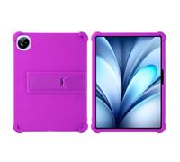 INSOLKIDON Compatible FOR Vivo iQOO Pad 5C 12 inch Tablet Case, Full Coverage Ultra Slim adjustable Stand Silicone Shockproof Lightweight Protective Cover Case (Purple)