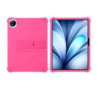 INSOLKIDON Compatible FOR Vivo iQOO Pad 5C 12 inch Tablet Case, Full Coverage Ultra Slim adjustable Stand Silicone Shockproof Lightweight Protective Cover Case (Pink)