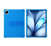 INSOLKIDON Compatible FOR Vivo iQOO Pad 5C 12 inch Tablet Case, Full Coverage Ultra Slim adjustable Stand Silicone Shockproof Lightweight Protective Cover Case (Blue)