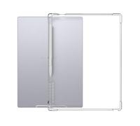 INSOLKIDON Compatible for Viwoods AiPaper 10.65 Inch E-Reader TPU Case Shockproof Transparent Protective Cover with Built in Pen Holder Slim Lightweight Anti Yellowing Back Case (Transparent)