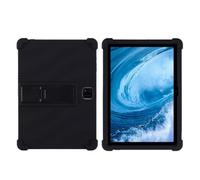 INSOLKIDON Compatible with Acer A312 10.1 inch Tablet Case, Full Coverage Ultra Slim adjustable Stand Silicone Shockproof Lightweight Protective Cover Case (Black)