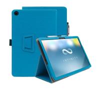 INSOLKIDON Compatible with ASUS Chromebook CM30 Detachable 10.5-INCH Tablet case, Full Coverage Ultra Slim PU leather Cover Case folding Stand Cover Protective Tablet Cover (BLUE)