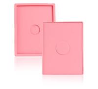 INSOLKIDON Compatible with Boox Go 10.3/T10C/Note X3 Pro 10.3 inch E-reader tablet Case Full Coverage Ultra Slim Silicone Shockproof Lightweight Cover Case (Pink)