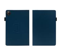 INSOLKIDON Compatible with Doogee T30 Max 12.4 INCH Tablet case, Full Coverage Ultra Slim PU leather Cover Case with folding Stand Cover Rugged with Auto Sleep/Wake (Blue)