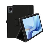 INSOLKIDON Compatible with DOOGEE T30S 11 INCH Tablet case, Full Coverage Ultra Slim PU leather Cover Case with folding Stand Cover Rugged with Auto Sleep/Wake (Black)