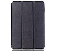 INSOLKIDON Compatible with Samsung Galaxy Tab S2 8.0 inch (SM-T710 T715 T713) Tablet Case Leather Back Cover Protective Case Ultra Slim Full Body Protection Bracket Case (Black)