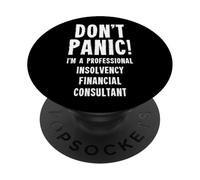 Insolvency Financial Consultant PopSockets Adhesive PopGrip
