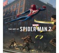 Insomniac Games The Art of Marvel's Spider-Man 2 Hardback Book in White Insomniac Games White