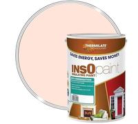 InsOpaint Insulating Anti Condensation Paint - Superior Protection Against Mould & Moisture | Energy Saving Thermal Paint for Walls & Ceilings | Damp Proof Paint - Baby Pink - 5L