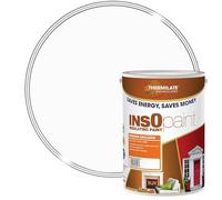 InsOpaint Insulating Anti Condensation Paint - Superior Protection Against Mould & Moisture | Energy Saving Thermal Paint for Walls & Ceilings | Damp Proof Paint - Brilliant White - 5L