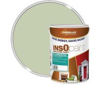 InsOpaint Insulating Anti Condensation Paint - Superior Protection Against Mould & Moisture | Energy Saving Thermal Paint for Walls & Ceilings | Damp Proof Paint - Sage Green - 5L