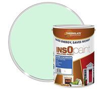 InsOpaint Insulating Kitchen & Bathroom Paint - Anti Mould Resistant Paint with Thermal Technology | Moisture Resistant Paint | Energy Saving Washable & Ceiling Paint - Pistachio White - 5L