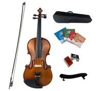 Insoul Professional Student Violin 4/4 Full Size Set, Semi-handmade Violin for Beginners, Acoustic Violin Solid Wood Fiddle, Beginner violin full size Kit For Student