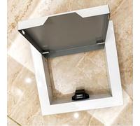 Inspection Door Hatch Access Panel for Drywall Ceiling Mount Electrical Plumbing Cover Plate, Vent Systems Aluminum Fuse Box Cover Cabinet, White(26x36in/66x91cm)