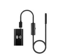 Inspection Endoscope Camera, Waterproof Camera Head with integrated LED lights, Wifi Connectivity compatible with Android, iOS or PC (2m)