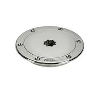 STAINLESS STEEL INSPECTION HATCH / MANHOLE COVER 140 mm TOP QUALITY INSPSS140