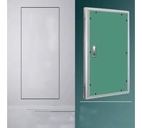 Inspection hatch Small Aluminum Drywall Access Door - W 10 12 14 16 18 Inch, Invisible Panel Doors With Frame, Paintable Plumbing Cover Plate(14x52in/36x132cm)