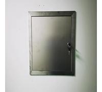 Inspection hatch with lock, concealed stainless steel access door for ceiling, wall and floor, waterproof electrical installation hatch (26"x34"/66x86cm)