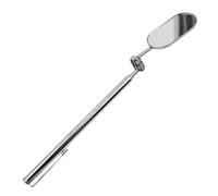 Inspection Mirrors - Telescopic Mirror Extendable, Heavy-Duty Stainless Steel Mirror | Compact Foldable for Dark Crevices Tight Spaces, Rotatable Inspection Tool for Mechanics Home Maintenance