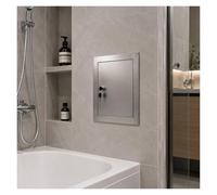 Inspection Panel Bathroom Waterproof Access Panel 10x10 20x20 30x30 40x40 50x50 60x60 70x70 80x80 90x90 100x100 Cm, Stainless Steel Access Door for Future Maintenance(Hole 22"x30"(55.9x76.2 cm))