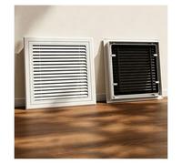 Inspection Panel Louvered Access Panel White, Aluminum Vent Access Hatch for Walls/Ceilings, Pipe Access Door for Future Maintenance, Easy to Install(Hole 24x24in (61.0x61.0cm))
