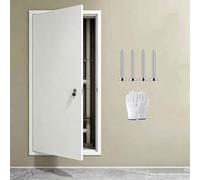 Inspection Panels Access Door Lockable，Metal Access Panel,Concealed Wall Hatch Check Doors 300x300mm 360x360mm 710x1220mm 910x1220mm for Home Maintenance Plumbing Attic(W760xH810mm)